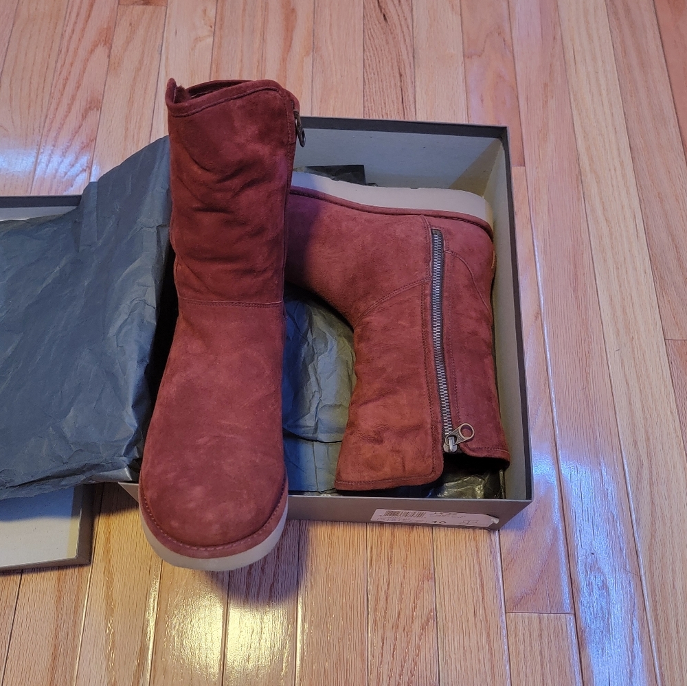 UGG | Abree Short | Rust Color - Picture 9 of 9
